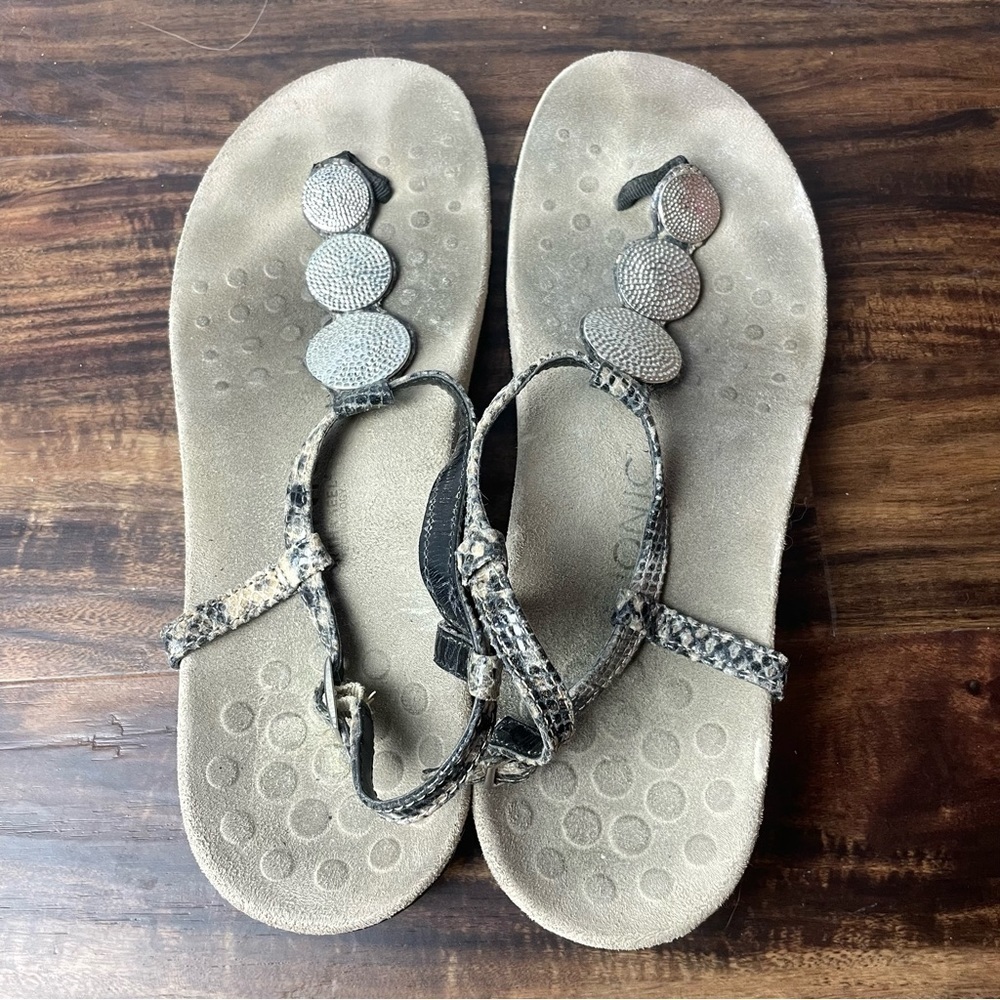 Vionic Lizbeth Women's T-strap Orthotic Sandal Size 10 - Picture 6 of 11